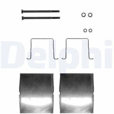 Accessory Kit, disc brake pad DELPHI LX0391