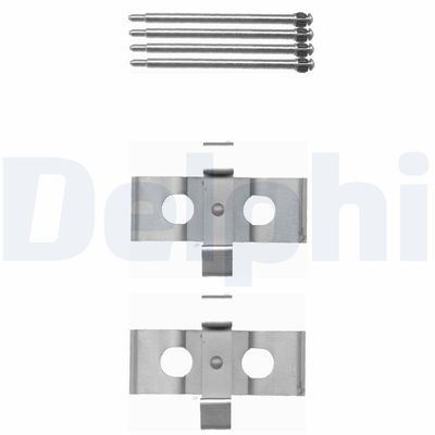 Accessory Kit, disc brake pad DELPHI LX0393