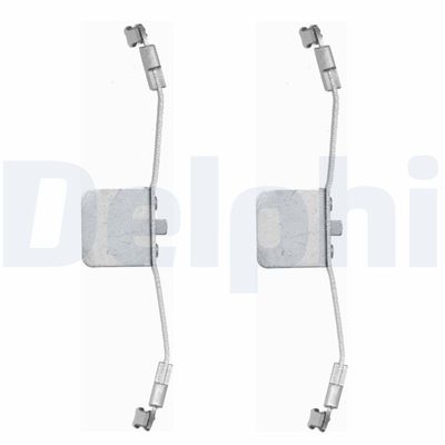 Accessory Kit, disc brake pad DELPHI LX0397