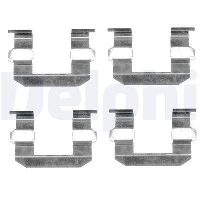 Accessory Kit, disc brake pad DELPHI LX0400