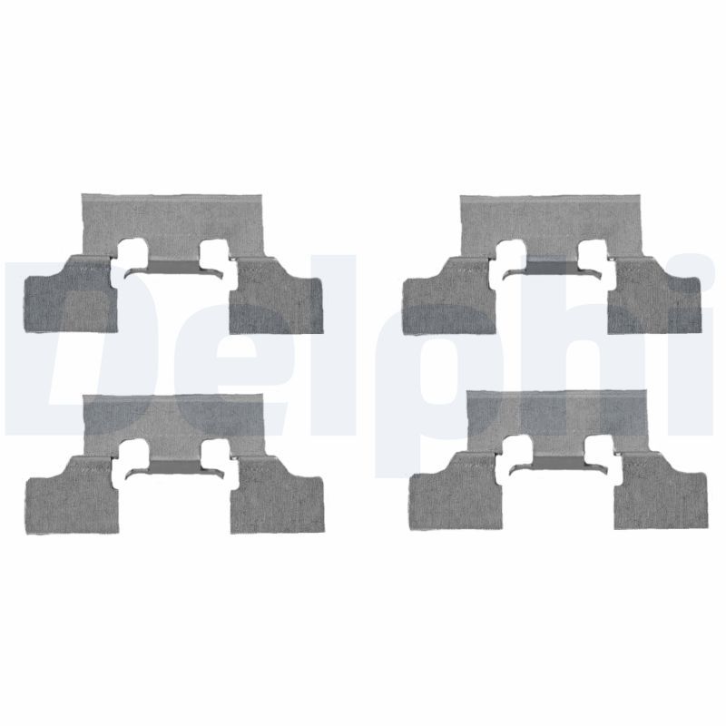 DELPHI LX0401 Accessory Kit, disc brake pad