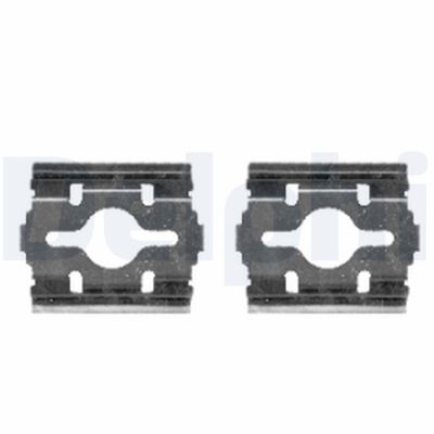 Accessory Kit, disc brake pad DELPHI LX0409