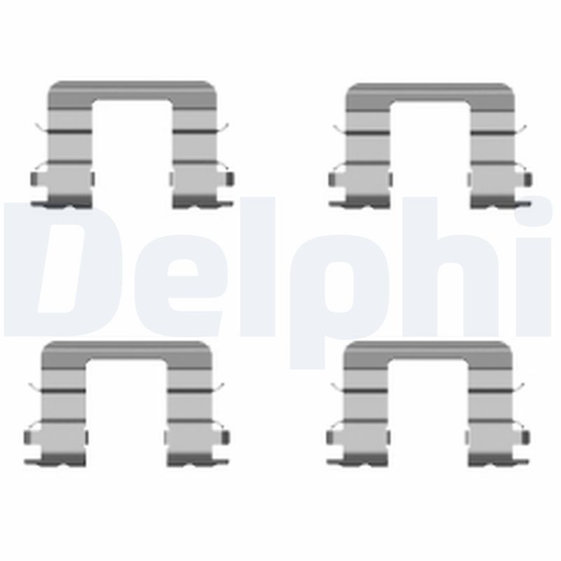 DELPHI LX0416 Accessory Kit, disc brake pad