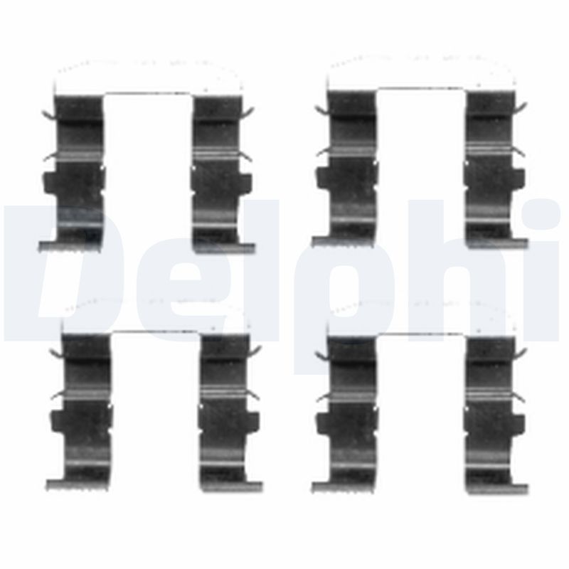DELPHI LX0418 Accessory Kit, disc brake pad