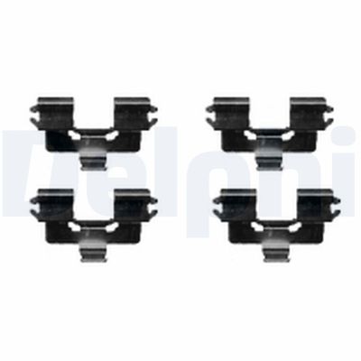Accessory Kit, disc brake pad DELPHI LX0422