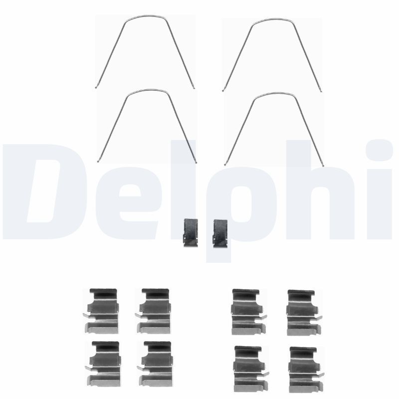 DELPHI LX0423 Accessory Kit, disc brake pad