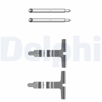 Accessory Kit, disc brake pad DELPHI LX0427