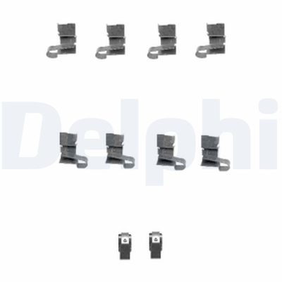 Accessory Kit, disc brake pad DELPHI LX0432