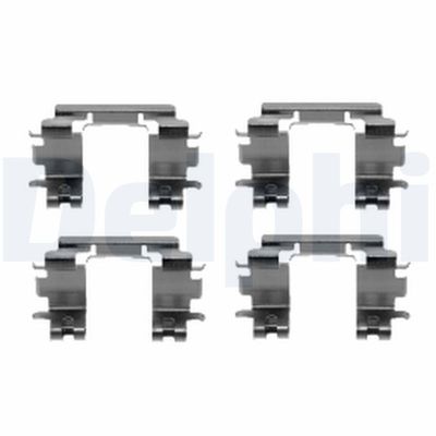 Accessory Kit, disc brake pad DELPHI LX0433