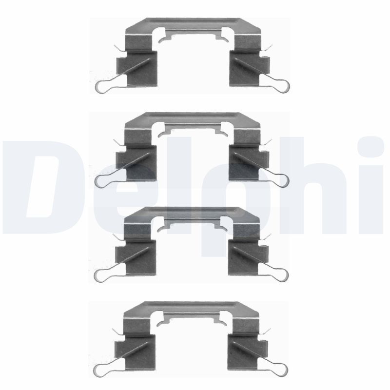 DELPHI LX0442 Accessory Kit, disc brake pad