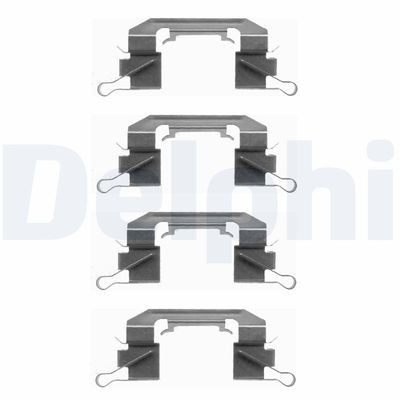 Accessory Kit, disc brake pad DELPHI LX0442