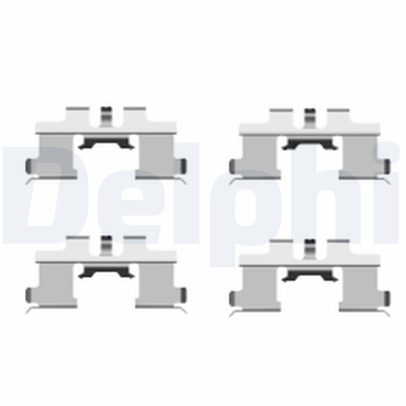 DELPHI LX0444 Accessory Kit, disc brake pad