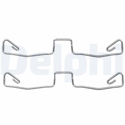Accessory Kit, disc brake pad DELPHI LX0448