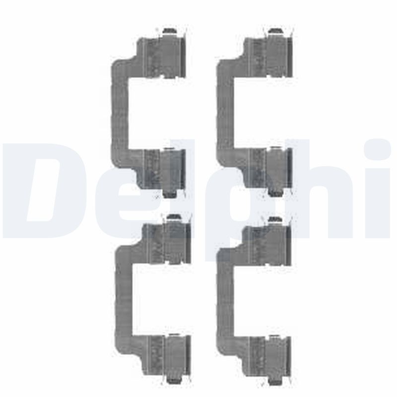 DELPHI LX0454 Accessory Kit, disc brake pad