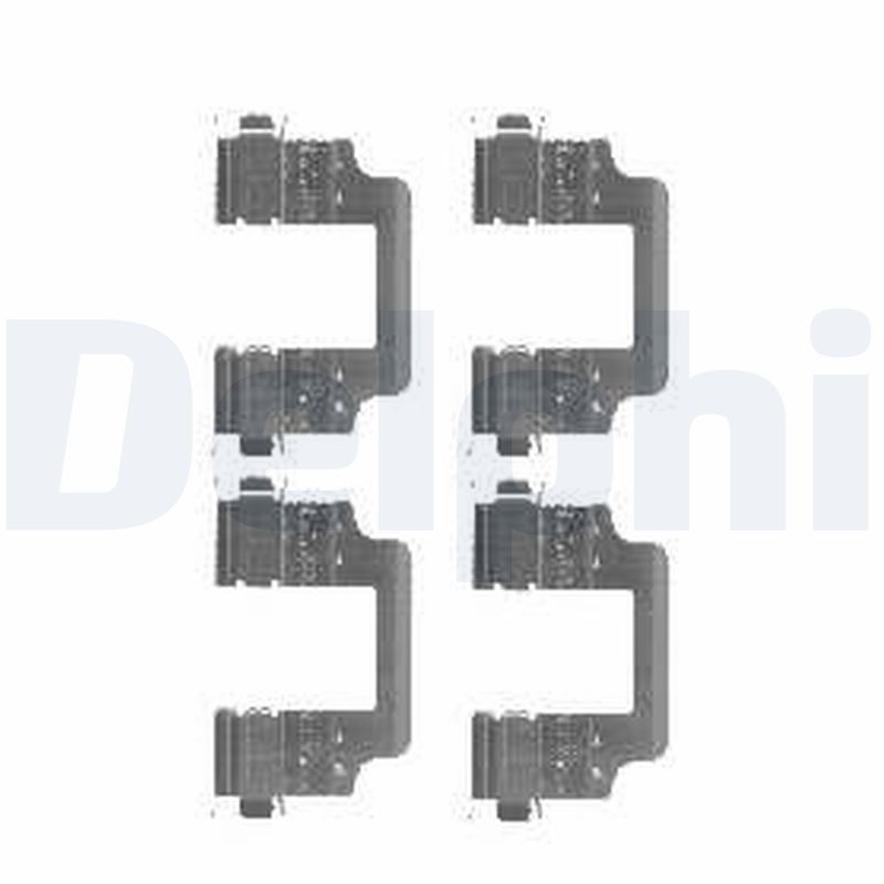 DELPHI LX0455 Accessory Kit, disc brake pad