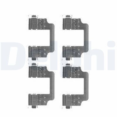 Accessory Kit, disc brake pad DELPHI LX0455
