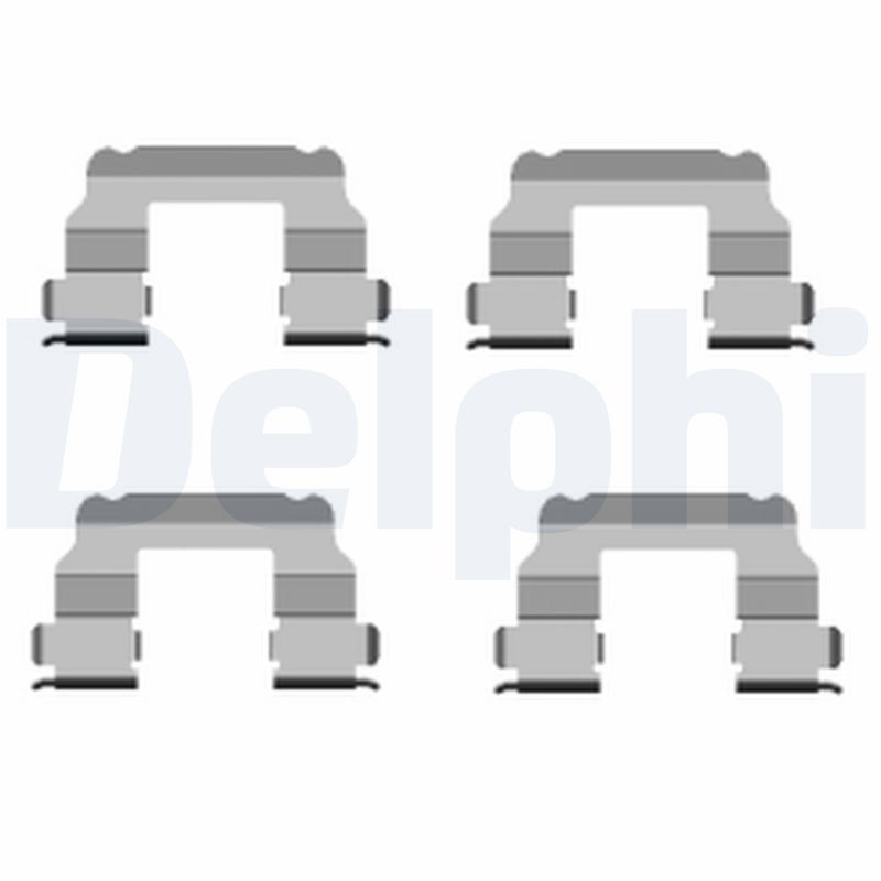 DELPHI LX0456 Accessory Kit, disc brake pad
