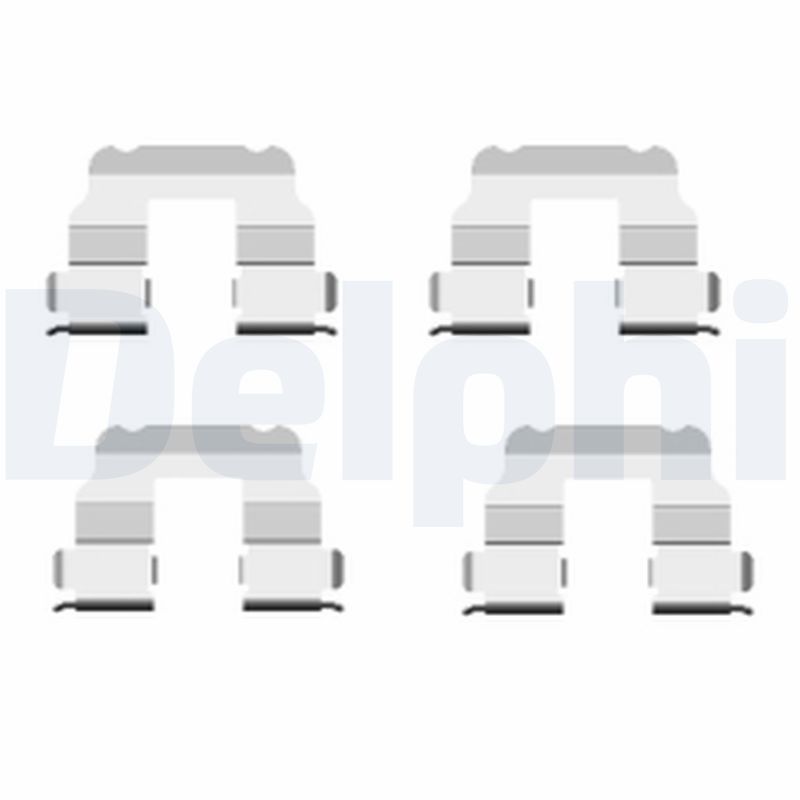 DELPHI LX0457 Accessory Kit, disc brake pad