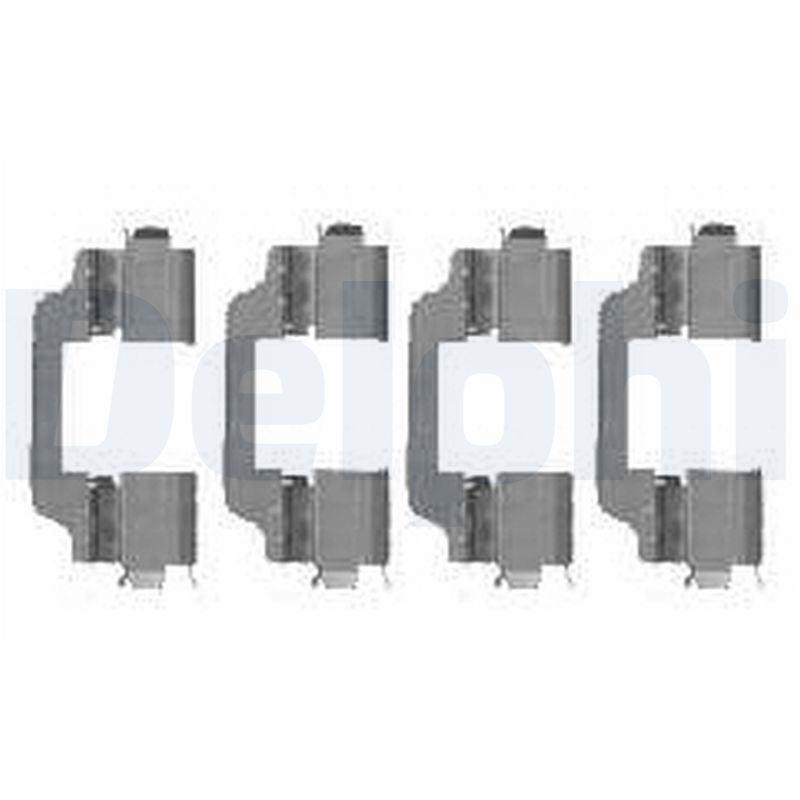 DELPHI LX0458 Accessory Kit, disc brake pad