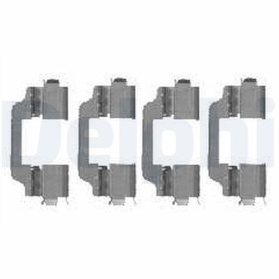 Accessory Kit, disc brake pad DELPHI LX0458
