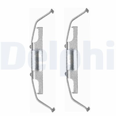 Accessory Kit, disc brake pad DELPHI LX0465