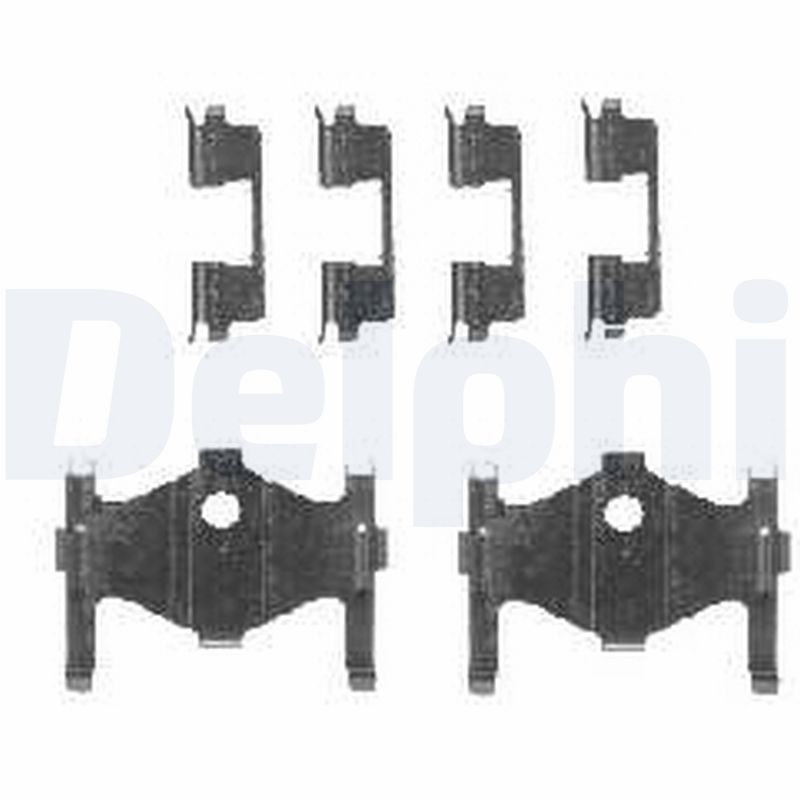 DELPHI LX0471 Accessory Kit, disc brake pad