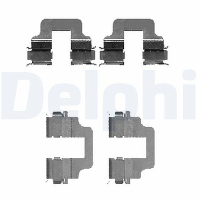 Accessory Kit, disc brake pad DELPHI LX0473