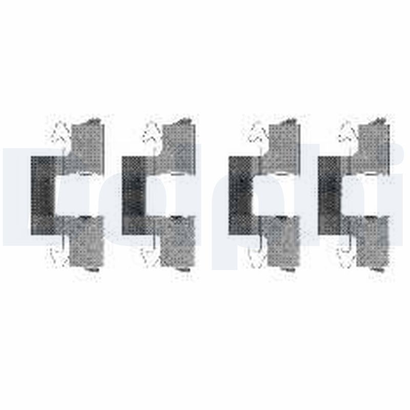 DELPHI LX0474 Accessory Kit, disc brake pad