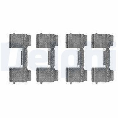 Accessory Kit, disc brake pad DELPHI LX0477