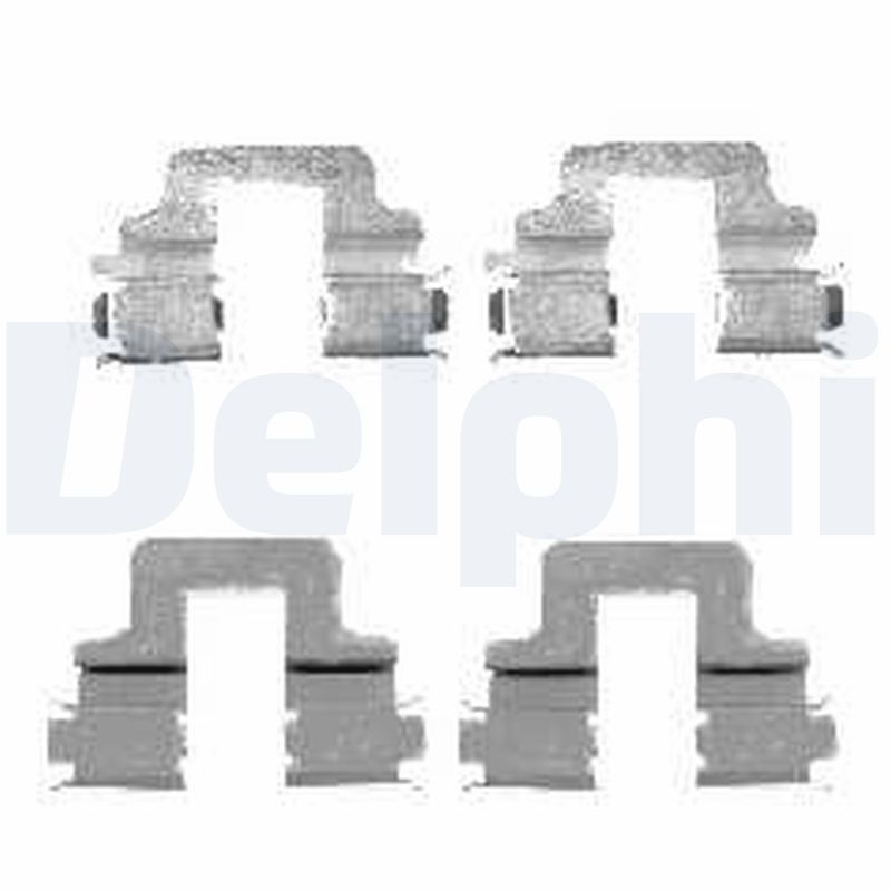 DELPHI LX0480 Accessory Kit, disc brake pad