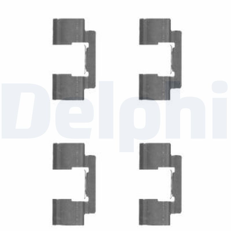 DELPHI LX0481 Accessory Kit, disc brake pad