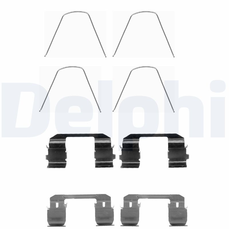 DELPHI LX0488 Accessory Kit, disc brake pad