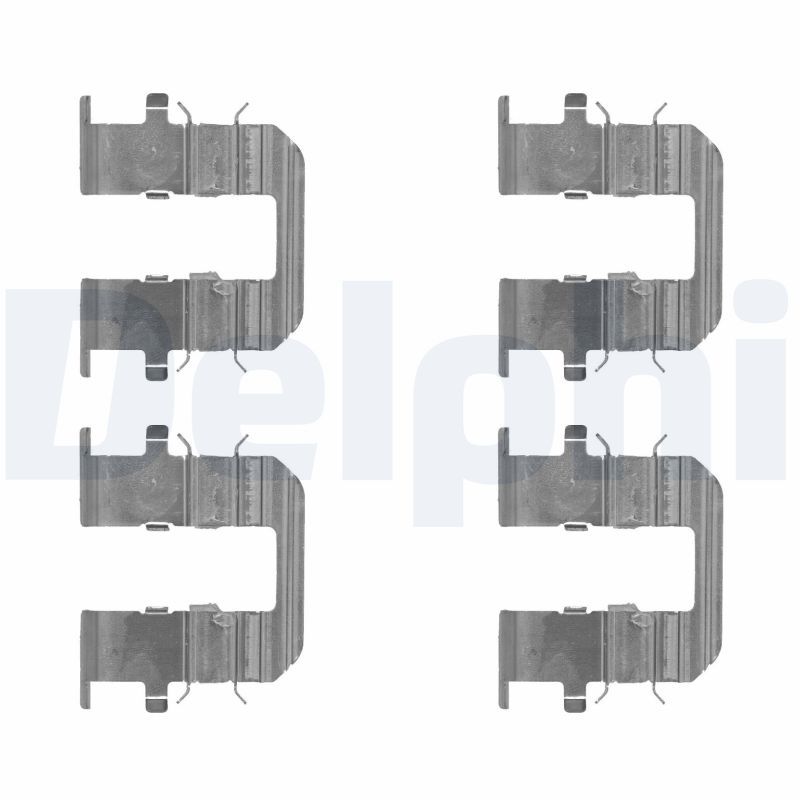 DELPHI LX0489 Accessory Kit, disc brake pad