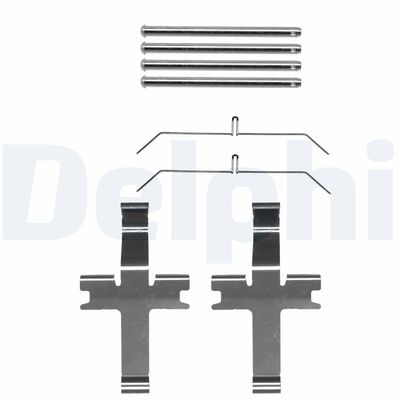 Accessory Kit, disc brake pad DELPHI LX0495