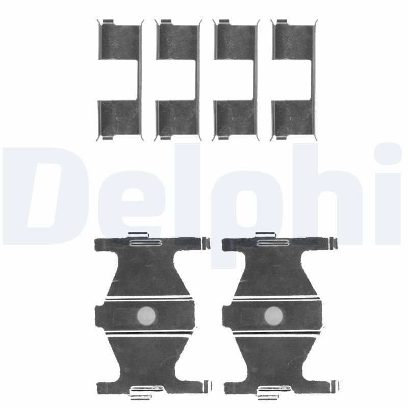 DELPHI LX0497 Accessory Kit, disc brake pad
