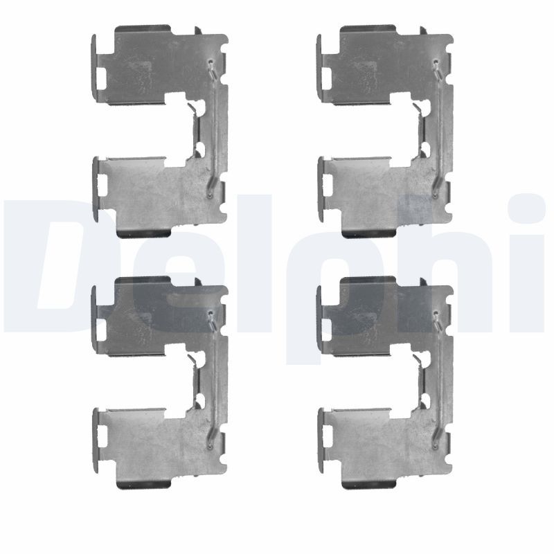DELPHI LX0500 Accessory Kit, disc brake pad
