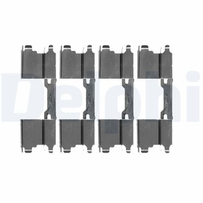 Accessory Kit, disc brake pad DELPHI LX0502