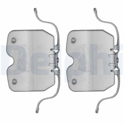 Accessory Kit, disc brake pad DELPHI LX0504