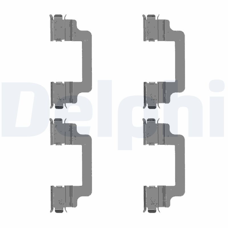 DELPHI LX0505 Accessory Kit, disc brake pad