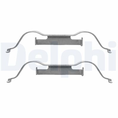 Accessory Kit, disc brake pad DELPHI LX0508