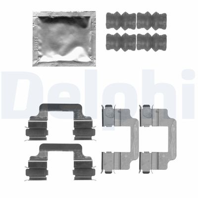 Accessory Kit, disc brake pad DELPHI LX0509