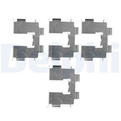 Accessory Kit, disc brake pad DELPHI LX0513