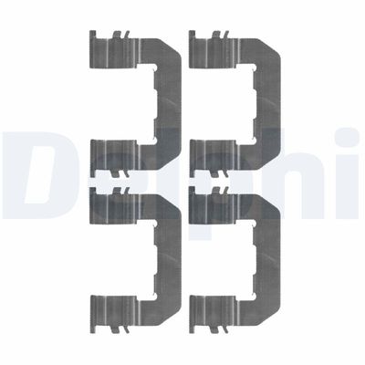 Accessory Kit, disc brake pad DELPHI LX0514