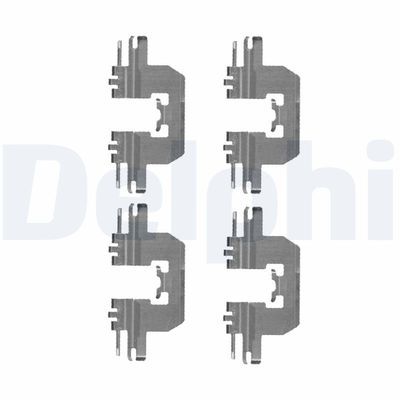 Accessory Kit, disc brake pad DELPHI LX0524