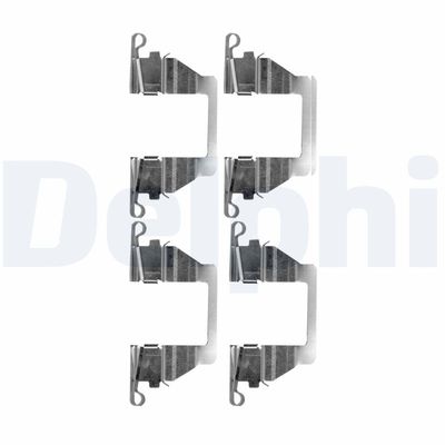 Accessory Kit, disc brake pad DELPHI LX0527