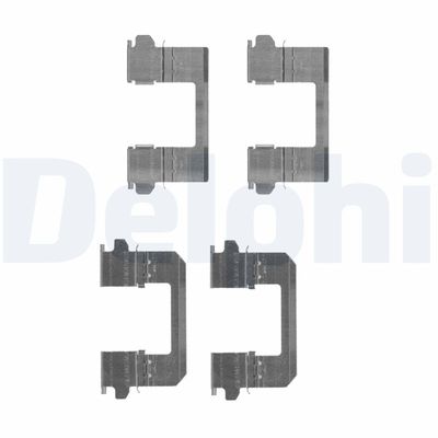 Accessory Kit, disc brake pad DELPHI LX0530