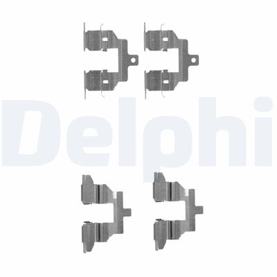 Accessory Kit, disc brake pad DELPHI LX0531