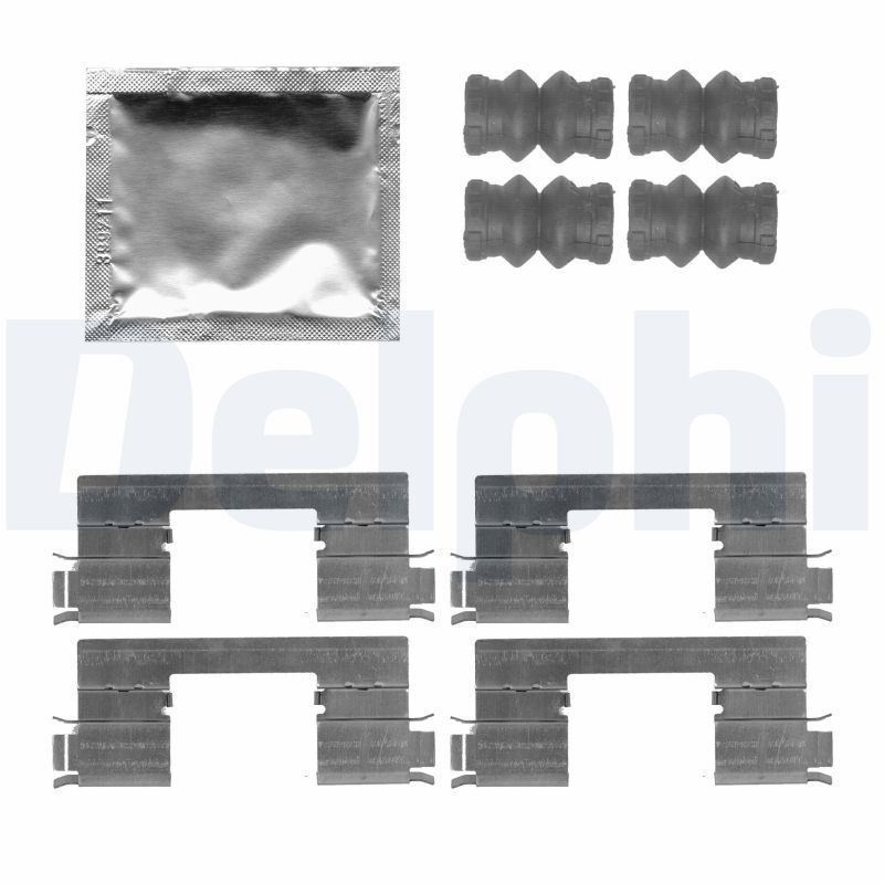 DELPHI LX0538 Accessory Kit, disc brake pad