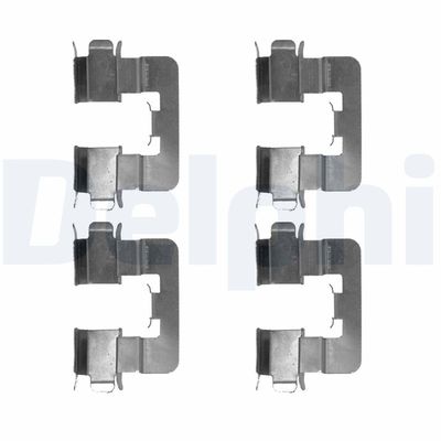 Accessory Kit, disc brake pad DELPHI LX0539