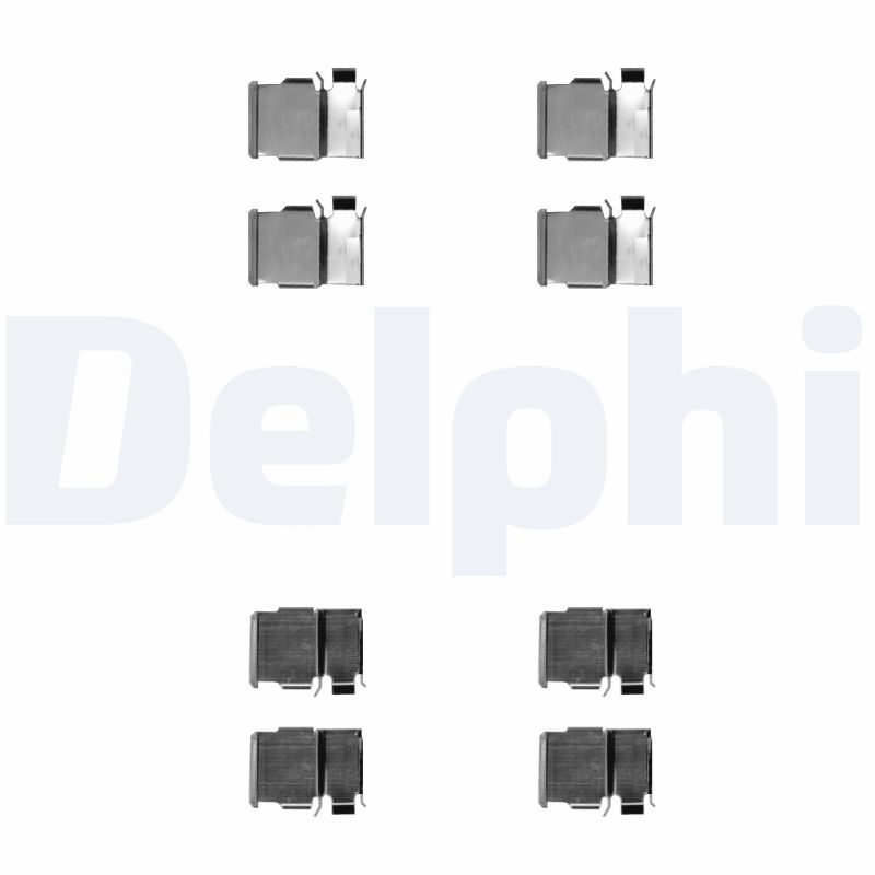 DELPHI LX0540 Accessory Kit, disc brake pad